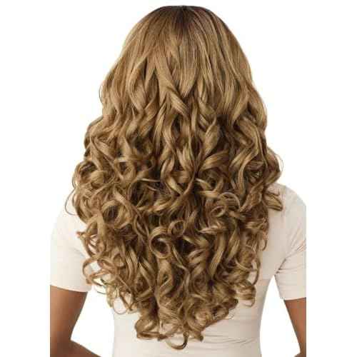 Outre Lace Front Wig - Perfect Hair Line 13X6 - Sharona (OFF BLACK 1B)