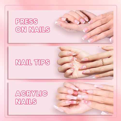 Beetles 10ML Super Strong Nail Glue for Press Ons, Nail Tips, Acrylic Nails No Uv Light Needed Nail Bond Brush in Nail Glue for Press On Nails Fake Nails Long Lasting for Beginners DIY Home