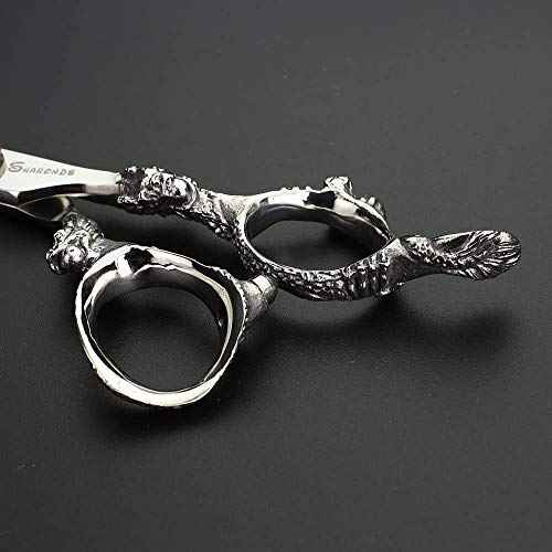SHARONDS Hair Cutting Scissors Hairdressing Scissors Thinning Scissor Professional Barber Salon Home Shear For Men Women (7-inch 2pc-A)