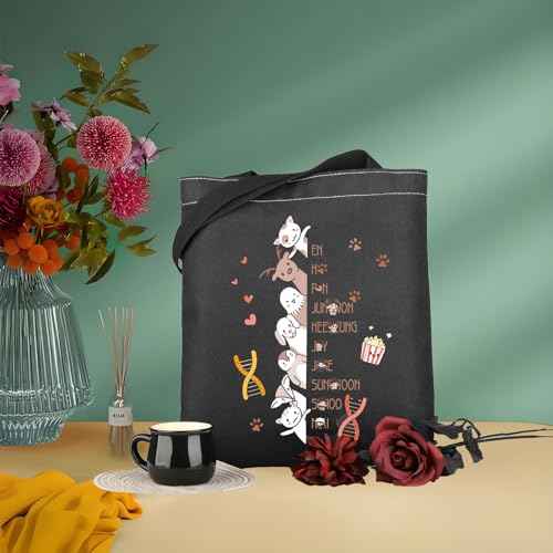 WSNANG Korea Group Gifts New Album Canvas Makeup Bag Gift for Korean Music Fan Lovers Cosmetic Bag Gift Music Merch