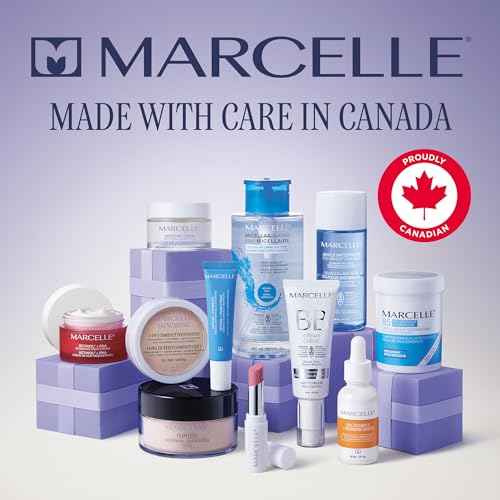 Marcelle Gentle Eye Make-Up Remover Pads, Sensitive Eyes, Waterproof Makeup Removal, Hypoallergenic, Fragrance-Free, Paraben-Free, Alcohol-Free, Cruelty-Free, 85 Pads