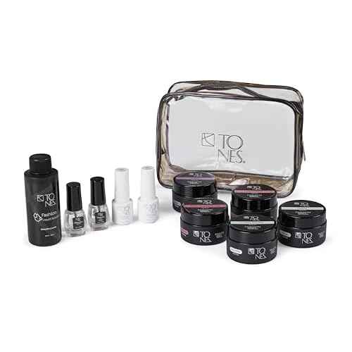 TONES Professional Fashion Poly Gel Nail Sampler Kit