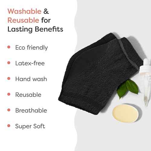 ZenToes Moisturizing Socks for Cracked Heel Treatment, Vitamin E, Olive Oil and Jojoba Oil Heel Socks, Stocking Stuffers for Women, Spa Self Care Gifts for Women (Fuzzy Black, Regular)