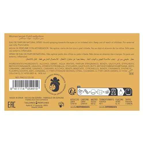 Women Secret Gold Seduction Eau De Parfum 3.4 Ounce