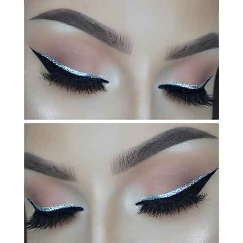 Eyeliner Brush Fine Angled - EIGSHOW PRO Precision Gel Liner Brush with Silver Ion Bristles - Ultra Thin - Vegan & Cruelty-Free (E835MP)