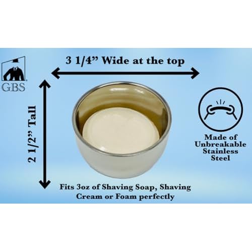 GENTS Men's Grooming Shaving Kit - Butterfly DE Safety Razor, Badger Bristles Brush, Chrome Shaving Soap Bowl, Shaving Soap, Brush and Razor Stand With 10 DE Blades