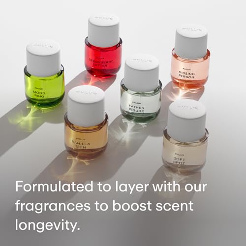 PHLUR Missing Person Body Oil For Women & Men - Lightweight & Nourishing - With Ceramide-Rich Oils & Skin-Mimicking Lipids - Bergamont, Musk, Orange & Sandalwood Floral Scented Body Oil (4 Fl Oz)