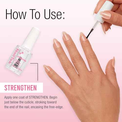 Nail Tek Nail Strengthener Formula 3 ? Strengthening Nail-Polish Treatment for Hard, Dry, Brittle Nails, 0.5 fl oz