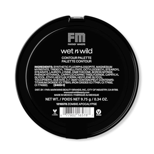 wet n wild Zombie Highlight & Contour Palette - Zombie Apocalypse