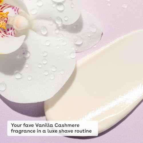 eos Vanilla Cashmere Skin Collection 3-Step Bundle - Pre-Shave Scrub, Butter, Post-Shave Body Cream