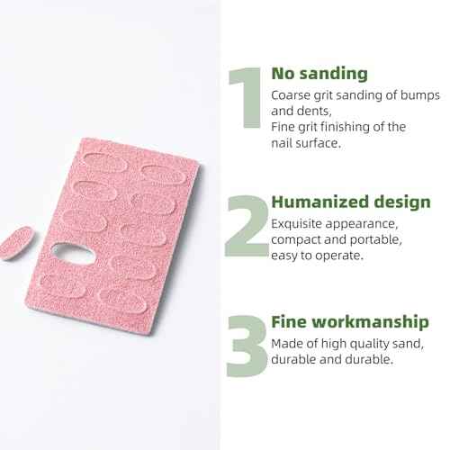 180 Grit Sandpaper Sheets Dual Ended Nail Cuticle Pusher Cuticle Cutter Self-Adhesive Sandpaper for Keratinizer Slant Heads Nail Art Pre Polishing Sandpaper Nail and Foot Salon Home Sandpaper