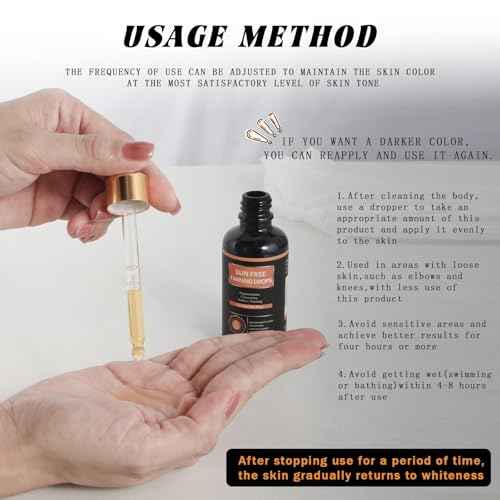 Natural Organic Self-Tanning Drops for Face -7- Carrot Seed Oil, Jojoba & DHA Bronzing Drops | Hydrating, Vegan Tanning Serum with Beetroot & Turmeric | Gentle Face Tanner for Sunless Glow