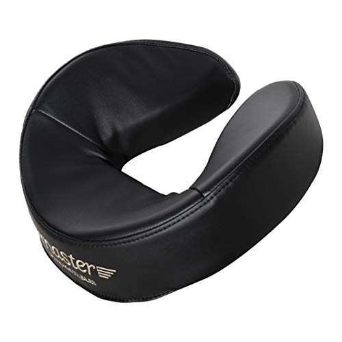 Master Massage Patented Ultra Plush Memory Foam Face Cushion Pillow Headrest, Black