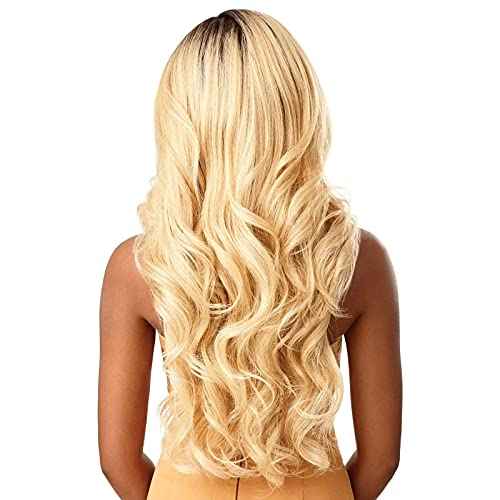 Outre Melted Hairline Lace Front Wig Frontal Effect Hairline Redesigned Comfortfit Ear Contour HD Transparent KAMALIA (DRFF4/HAZHN)