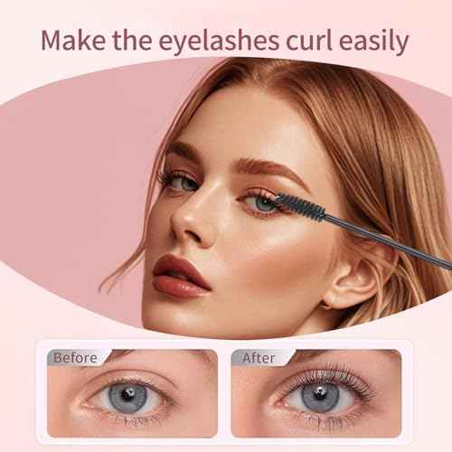 200Pcs Eyelash Extension Kit, Lash Spoolies Extension Supplies Eyebrow Brush Mascara Wands Lip Brushes Applicators Disposable Micro Swab Brushes for Lash Extensions Brow Lamination Kit, Black