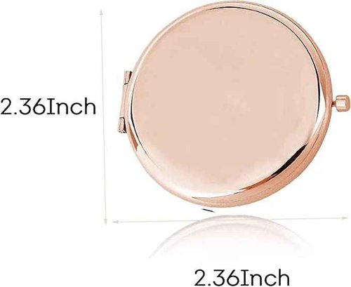 LQRI Faily Cartoon Tales Compact Mirror Fairy Bell Gift Laughter is Timeless Imagination Has No Age Makeup Mirror Fairy Inspired Gift for Fans (Laughter)