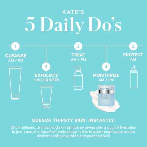 Kate Somerville HydraKate Recharging Water Cream ? Facial Moisturizer, Recovers & Recharges Dry, Tired Skin, 1.7 Fl Oz