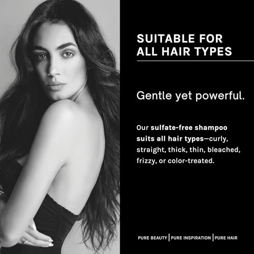 pH PURE HAIR Argan Oil & Keratin Leave-In Conditioner Spray - Argan Oil Hair Spray with Moisturizing, Anti-Frizz & UV Protection for Damaged, Color-Treated Hair, Adds Shine & Volume - 5.1 oz