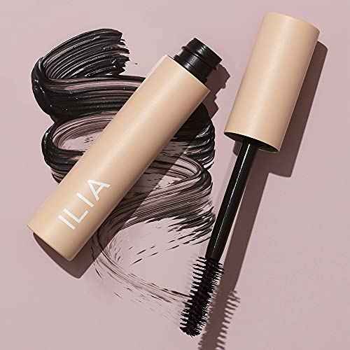 ILIA - Fullest Volumizing Mascara | Weightless, Buildable, Smudge + Flake-Free, Sensitive Eyes Safe | Full, Thick, Healthier Lashes | Non-Toxic, Vegan, Cruelty-Free (Full Size; 0.32 fl oz | 9.5 ml)