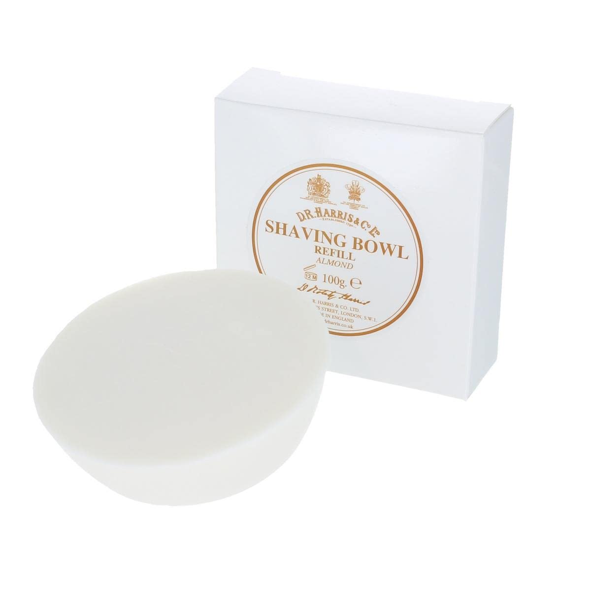 D.R. Harris Almond Shaving Soap Refill