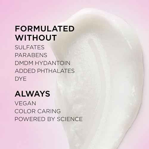 L'Oreal Paris Glossing Sulfate Free Conditioner with Glycolic Acid, Hair Care for Lasting Shine and Smoothness for Dull, Dry Hair, EverPure, 6.8 Fl Oz