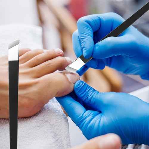 cobee 6 Pcs Ingrown Toenail Removal Kit, Callus Shaver Ingrown Toenail Tool with A Storage Box, Foot Callus Remover Tool Pedicure Knife for Foot Care Dead Skin Corn File Rasp