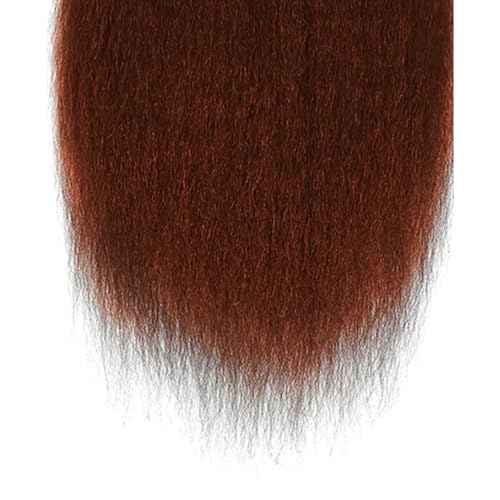 Color 33 Bundles Copper Yaki Straight Human Hair Bundles 8A Auburn Brown Bundles Hair Weave 3 Bundles 14 16 18 Inch Reddish Brown Kinky Straight Bundles 300G