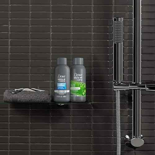 DOVE MEN + CARE Body & Face Wash Variety 2-Pack ??Extra Fresh + Clean Comfort, Travel Essentials, 3 Oz Ea