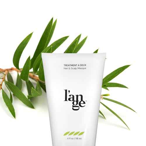 L'ANGE HAIR Treatment A Deux Hair & Scalp Masque - Scalp Treatment & Hydrating Hair Mask for Women - Nourishing Hair Masks with Tea Tree, Neem & Jojoba Oils - Balances Scalp & Increases Shine
