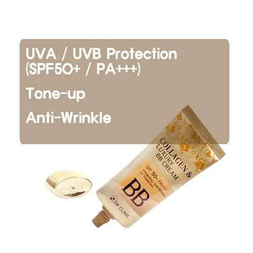 123 UBuy Shop_Korea Collagen & Luxury Gold BB Cream SPF50+/PA+++ Say goodbye to blemishes and uneven skin tone - 1.69Oz