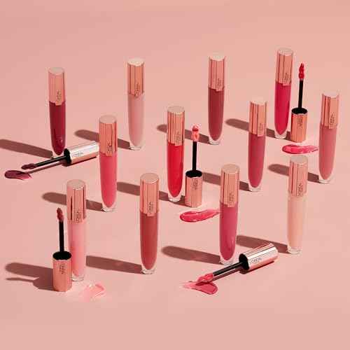 L'Oreal Paris Glow Paradise Hydrating Tinted Lip Balm-in-Gloss with Pomegranate Extract & Hyaluronic Acid, Ultra-Gentle, Non-Sticky Formula, Mademoiselle Mauve, 0.23 fl oz