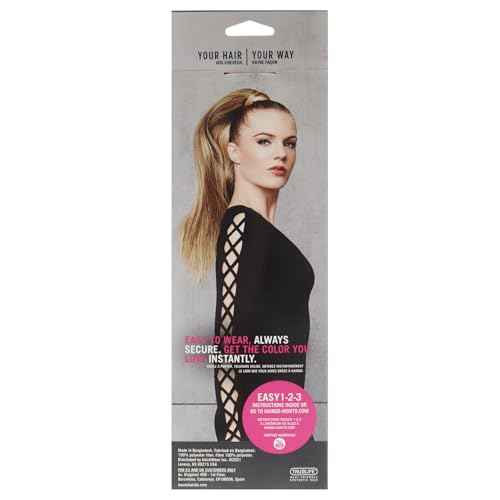 Hairdo Straight Wrap Around Pony, R14 25 Honey Ginger