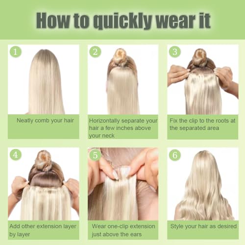 20 Inch #27 Blonde Clip in Hair Extensions - Real Remy Human Hair, 120g 7pcs, Honey Blonde Human Hair Extensions Clip ins for Women