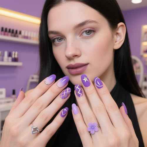 Artdone 28pcs Nail Art Brushes, Nail Art Tool Set, Dotting Tools, Dust Brush,Striping Brushes for Long Lines, Drawing Pen For Gel Polish Design supply