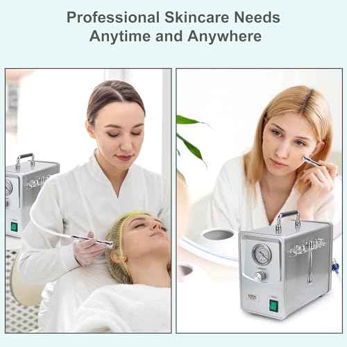 Kendal Professional Diamond Microdermabrasion Machine, Quality Dermabrasion Facial Spray Skin Care Beauty Device with Power Suction PWSF02
