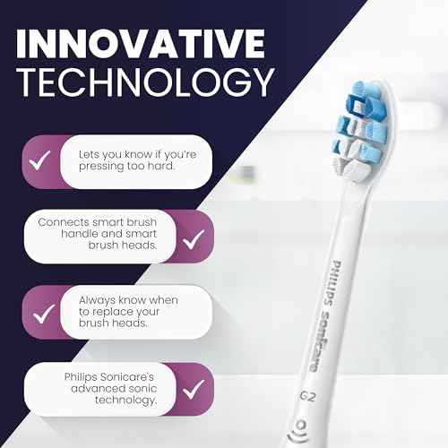 Philips Sonicare ProtectiveClean Electric Toothbrush with Plaque Control Brush Head, Rechargeable Sonicare Toothbrush with Pressure Sensor, Phillips Sonic Toothbrush, Gum Health Brush Head