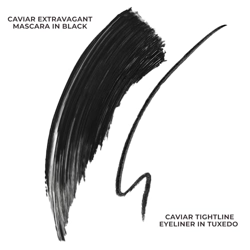 Laura Mercier Caviar Tightline Eyeliner: Long Lasting Color, Crease-proof, Waterproof, Gel-like Hydrating Formula, Perfect for Tightline, Lash Line + Waterline, Holiday Gift Set