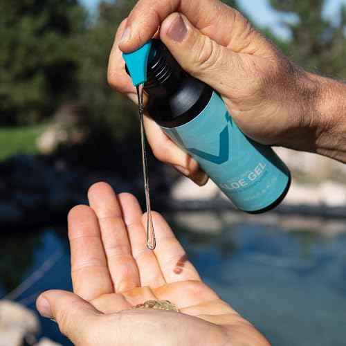 VOLT Organic Aloe Vera Gel for Face & Skin - Soothes, Moisturizes & Refreshes Naturally - 30 Fl. Oz (900ml)