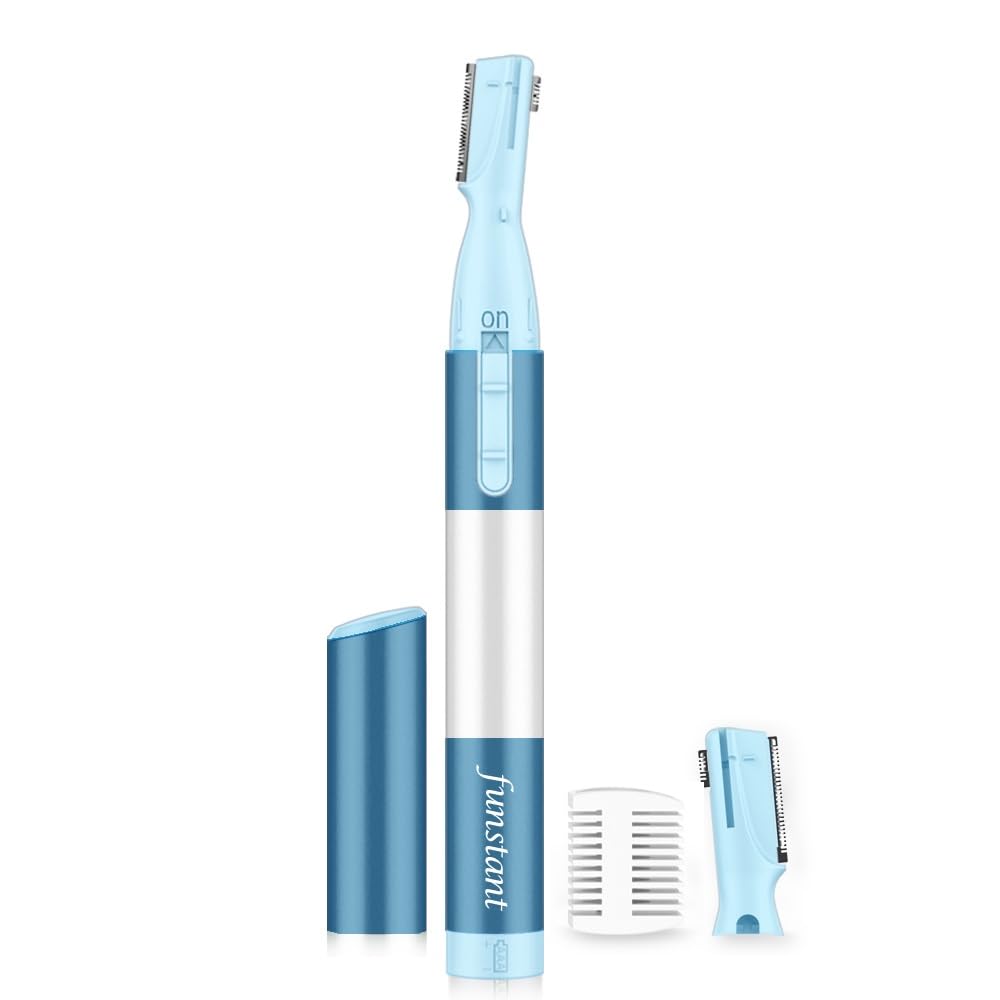 aisleek US 蓝色 Eyebrow Facial Hair Trimmer