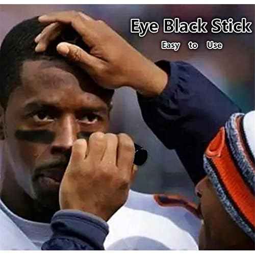 Go Ho Makeup Clown Black Cream-Blendable Stick - Face Body Paint for Professional SFX, Cosplay Costume - Safe Facepaint, Nose & Lip Smacking, Eye Black for Baseball/Football, Sports, Halloween