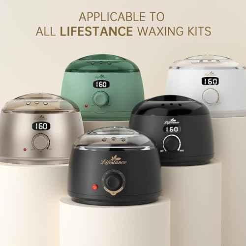 Lifestance Brazilian Bikini Wax Beads | Jasmine | 300g Hard Wax for Hair Removal on Face, Body, Legs - Pearl Beads for Waxing Warmers