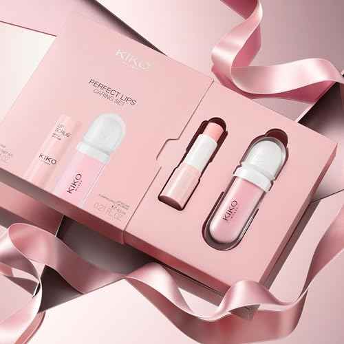 KIKO Milano Perfect Lips Caring Set | 1 Lip Scrub And 1 Lip Cream