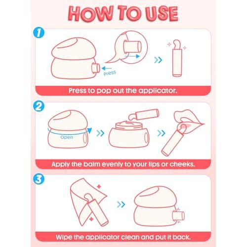 SHEGLAM Hydra Jelly Pocket Lip Jam Hydrating Nourishing Lip Gloss Moisturizing Lip Makeup-Guava Glow