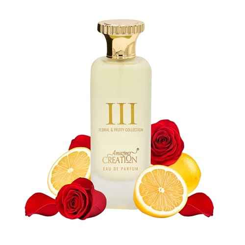 Amazing Creation Floral & Fruity Collection III Eau de Parfum for Unisex, 3.4 fl oz / 100ml