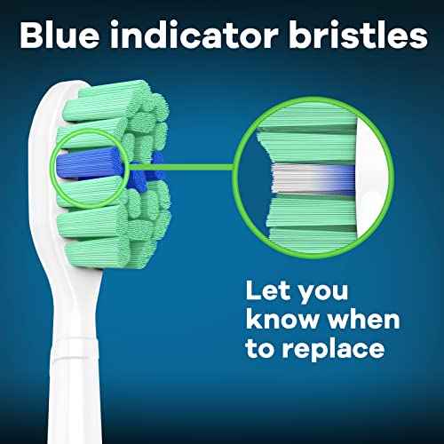 Toptheway Toothbrush Replacement Heads Compatible with Philips Sonicare ProtectiveClean DiamondClean C2 G2 W 4100 5100 5300 Plaque Control, 10 Pack