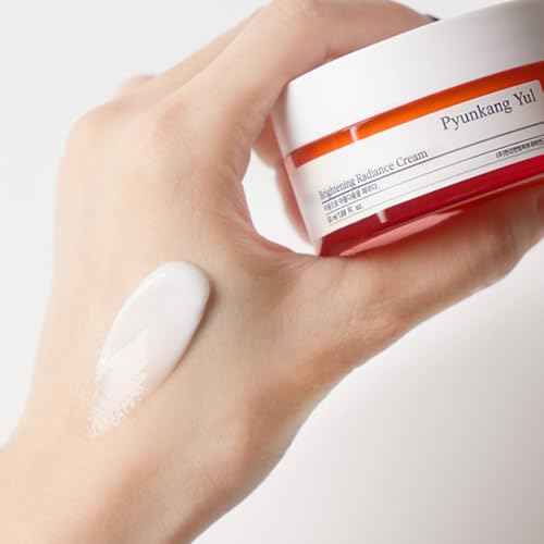 Pyunkang Yul PKY Radiance Vita Cream with Vitamin C and Pearl Extract, 1.69 Fluid Ounces (50 Milliliters) ? Moisturizing Cream for Flawless, Radiant Skin
