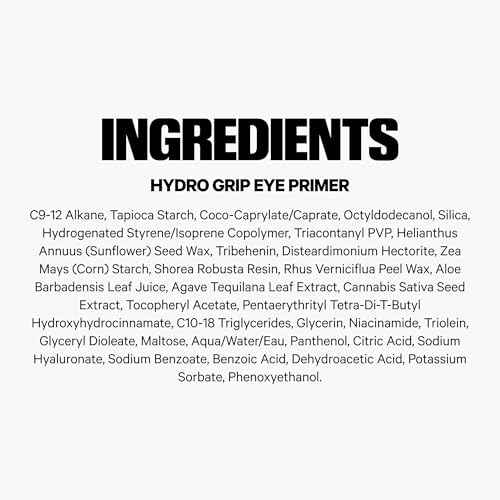 Milk Makeup Hydro Grip Eye Primer with Hyaluronic Acid ? Clear Primer for Eyeshadow + Undereye Concealer ? Grips Makeup, Hydrates + Smooths Skin for Crease-Free, Long-Lasting Wear ? 0.29 oz
