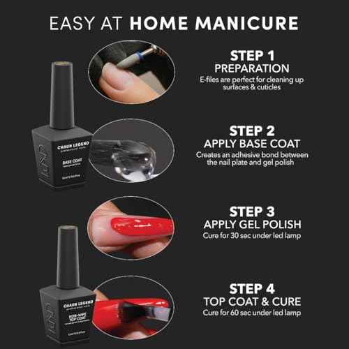 Chaun Legend Gel Nail Polish | In Too Deep LG5228 (true navy) | Soak Off UV LED Cure Gel Polish High Gloss 15ml