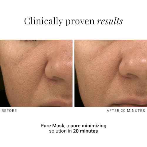 G.M. COLLIN Pure Mask | Purifying Clay Mask with Salicylic Acid for Oily Skin | Pore Minimizing & Redness Relief | Absorbs Oil & Visibly Refines Pores