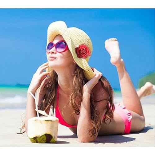 ALIMITOPIA Flower Hair Clip Fabric Artificial Rose Flower Hairpin Barrette Brooch Headdress Bobby Pins Headwear Hair Accessories for wedding Party supplies(Rose Style;4.3 inches;6pcs)